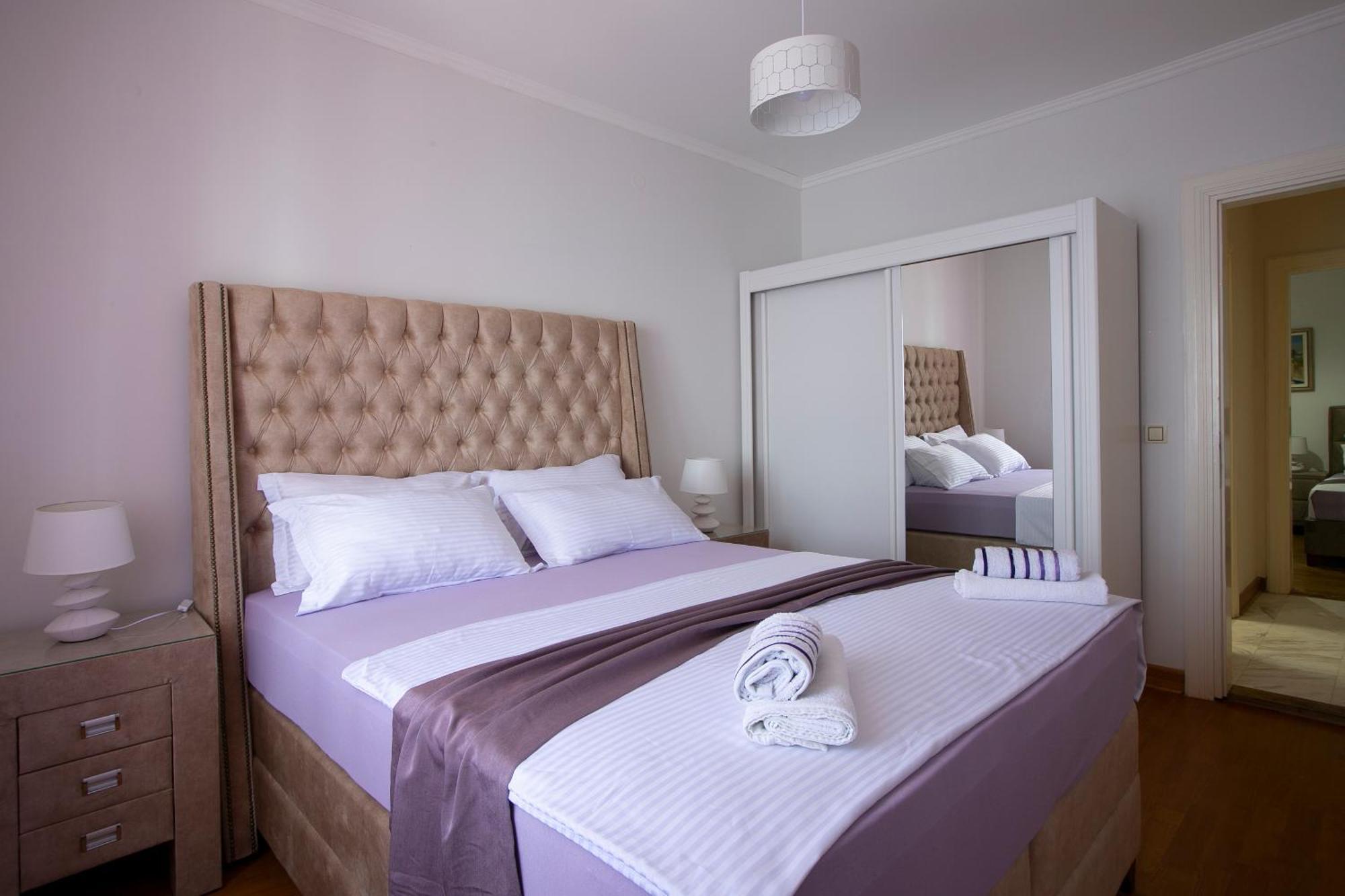 Montesan Luxury Apartment Beach Front Sveti Stefan Exteriér fotografie
